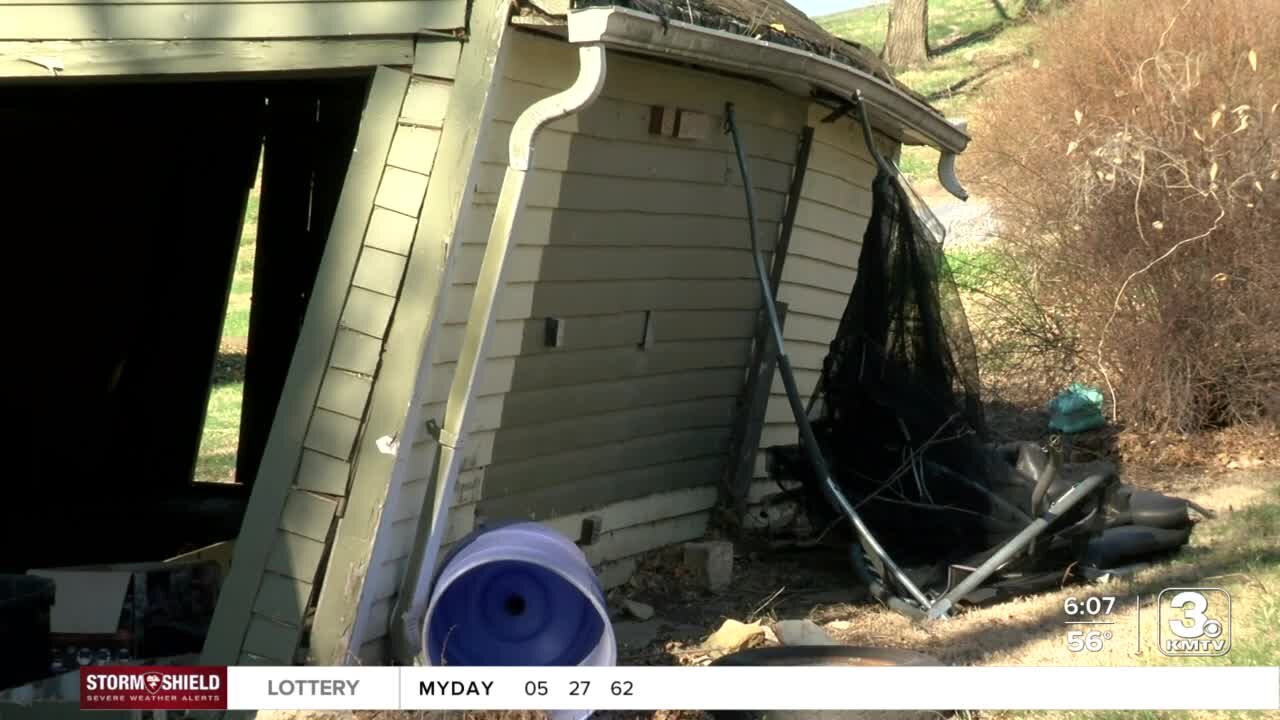 Minor storm damage left behind from EF-1 tornado in Unadilla