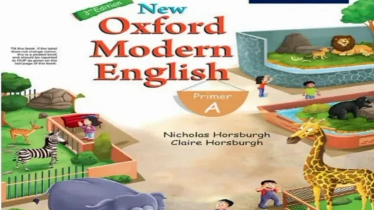 Nursery Oxford Book Reading Page No 30 Part II