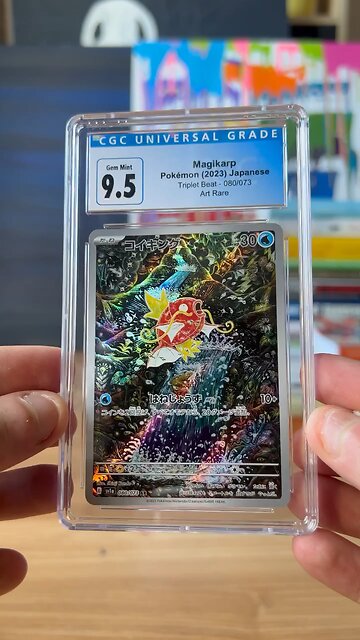 My first graded pokemon card | Mail day 27