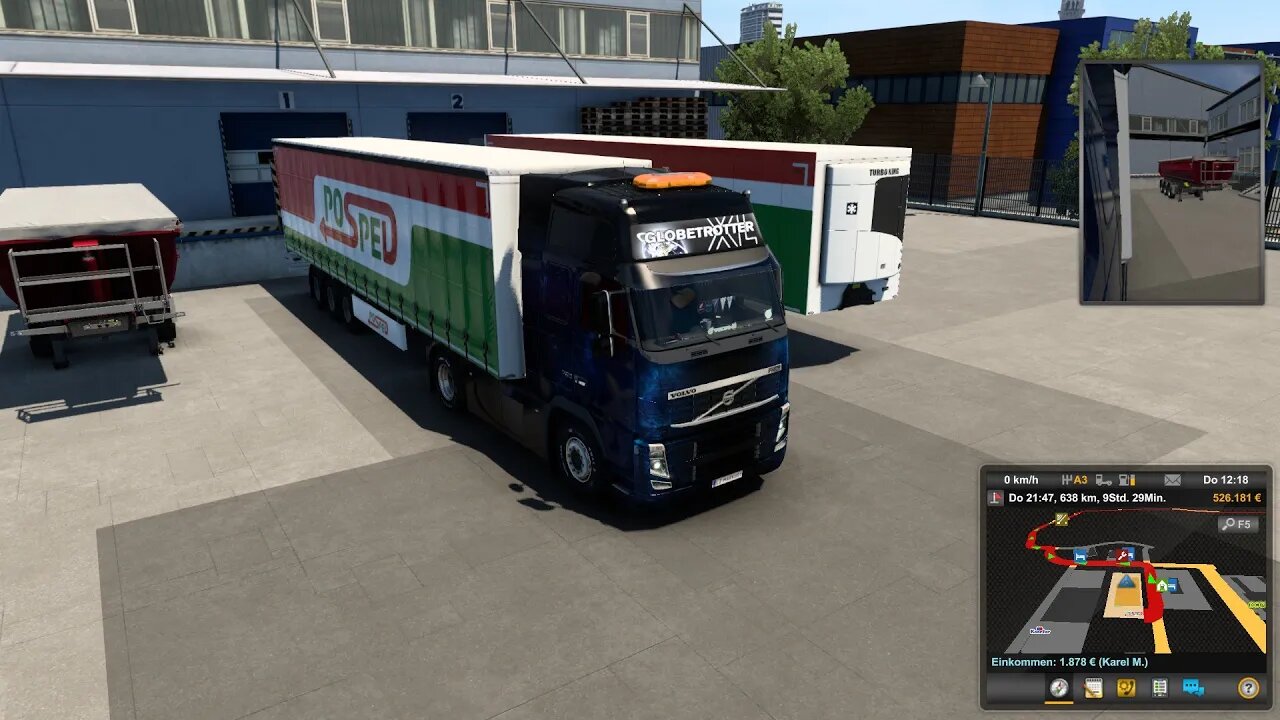 Mit dem LKW durch Europa