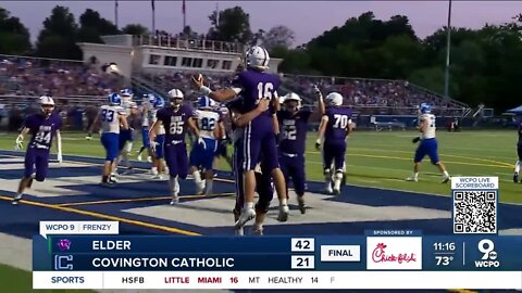 Elder dominates Covington Catholic for first win