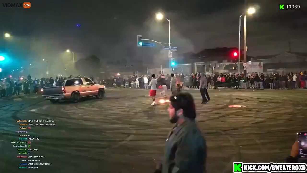 Another Weekend, Another Night Of Violence And Chaos With Illegal Side Shows In Oakland