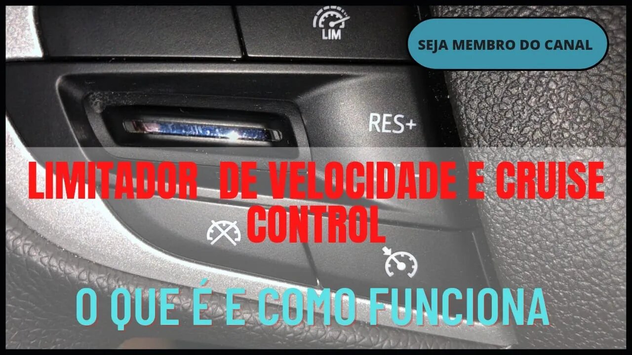 Limitador de velocidade e Cruise control, saiba qual a diferença de cada um e como funciona!