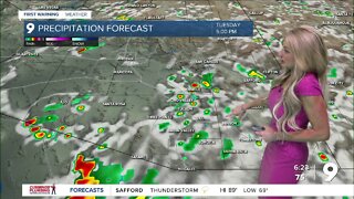 A little more active monsoon pattern returns
