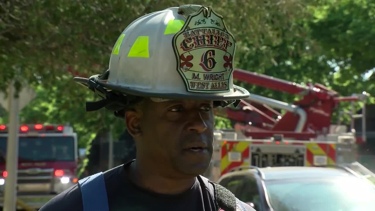 Two adults, two children rescued from apartment fire in West Allis