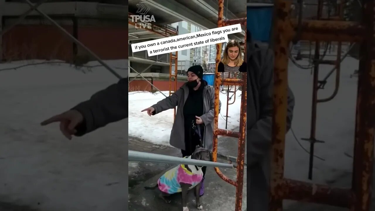 LIB BECOMES UNHINGED OVER CANADIAN FLAG