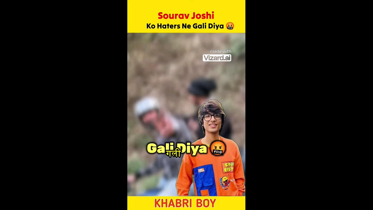 Sourav Joshi Ko Gali Diya Haters Ne 🤬| Sourav Joshi Gali padi #shorts #viral #youtubeshorts