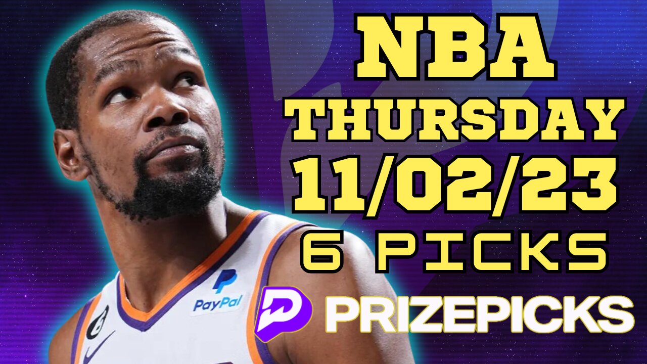 #PRIZEPICKS | BEST PICKS FOR #NBA THURSDAY | 11/02/2023 | #PROPBETS | #BESTBETS | #BASKETBALL