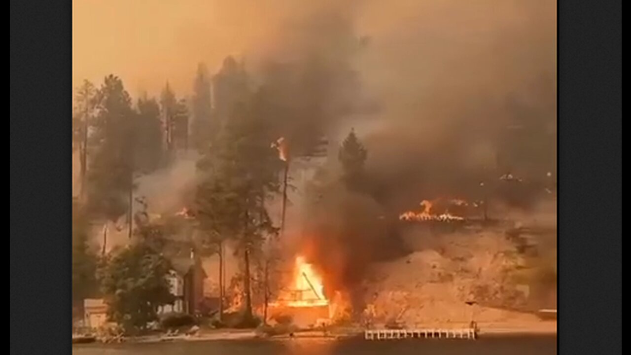 New Fire Normal - The buildings are burning in Canada, but the trees are mostly untouched