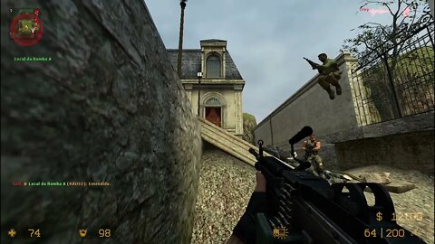 Counter Strike Source Chateau #2 Just Only Machine Guns