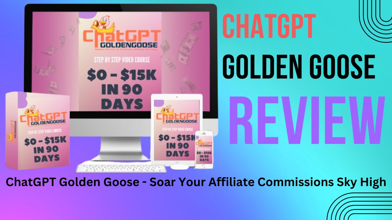 Skyrocket Your Affiliate Profits with ChatGPT Golden Goose (Demo Video)