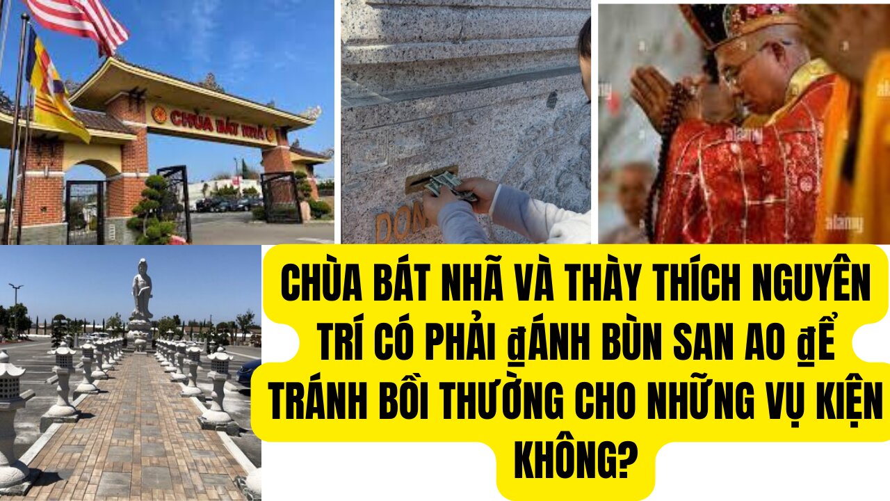 Chùa Bát Nhã Và Thầy Thích Nguyên Trí Có Phải ₫ánh Bùn Sang Ao ₫ể Tránh Bồi Thườn ?g