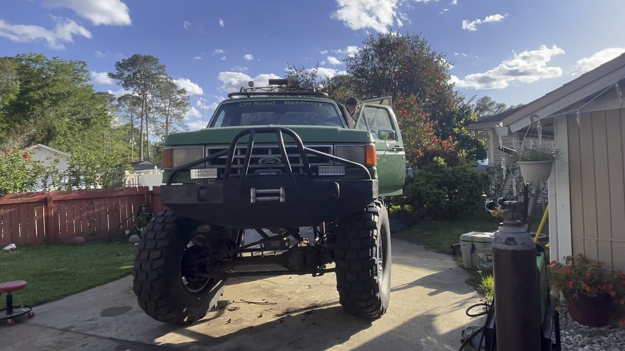 Off road recovery bronco test drive