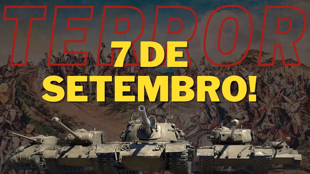 MÍDIA TOCA O TERROR E ESPALHA O MEDO! 07 DE SETEMBRO É NOSSO BICENTENÁRIO! #exército #independencia