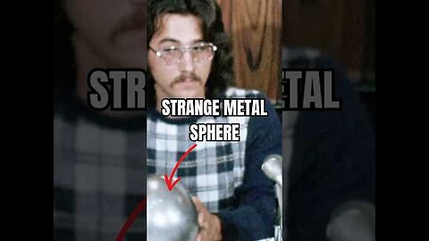 It landed in his garden in 1974