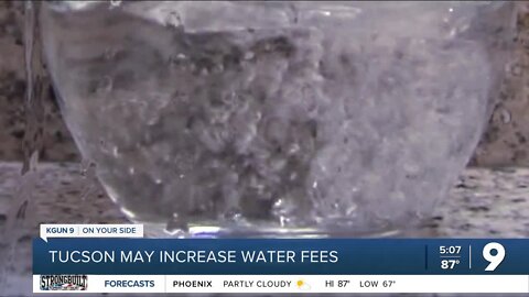 City may increase Tucson water rates starting in 2023