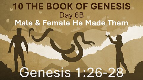 10 Genesis 1:26-28 (Male & female He made them)