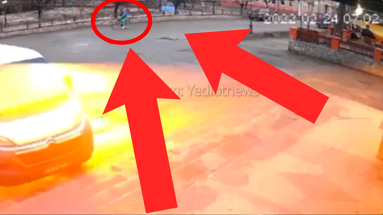 GRAPHIC: Video Shows the Moment Ukrainian Child Directly Struck By Russian Missile