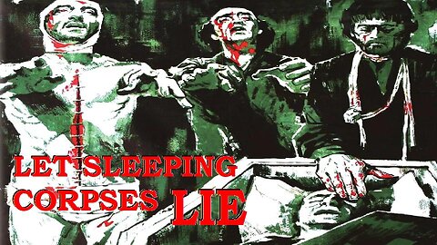 LET SLEEPING CORPSES LIE 1974 aka LIVING DEAD AT MANCHESTER MORGUE Zombie Giallo FULL MOVIE HD & W/S