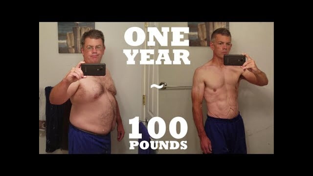 1 Year Weight Loss Transformation - Mind & Body Transformation