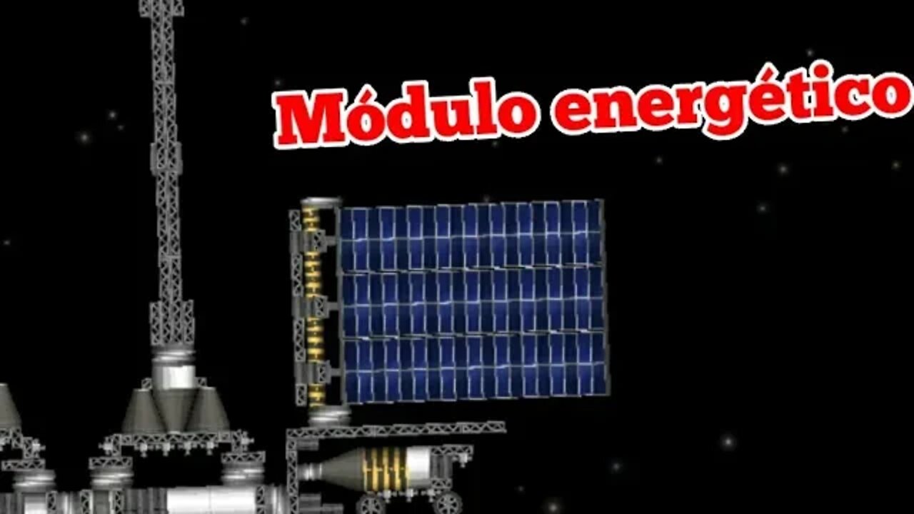 O módulo energético | Base Lunar Ambulante | EP 10 | Spaceflight Simulator