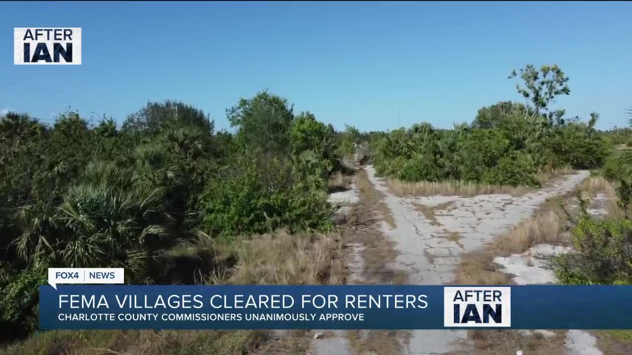 FEMA villages drawing skepticism from neighboring businesses in Charlotte County