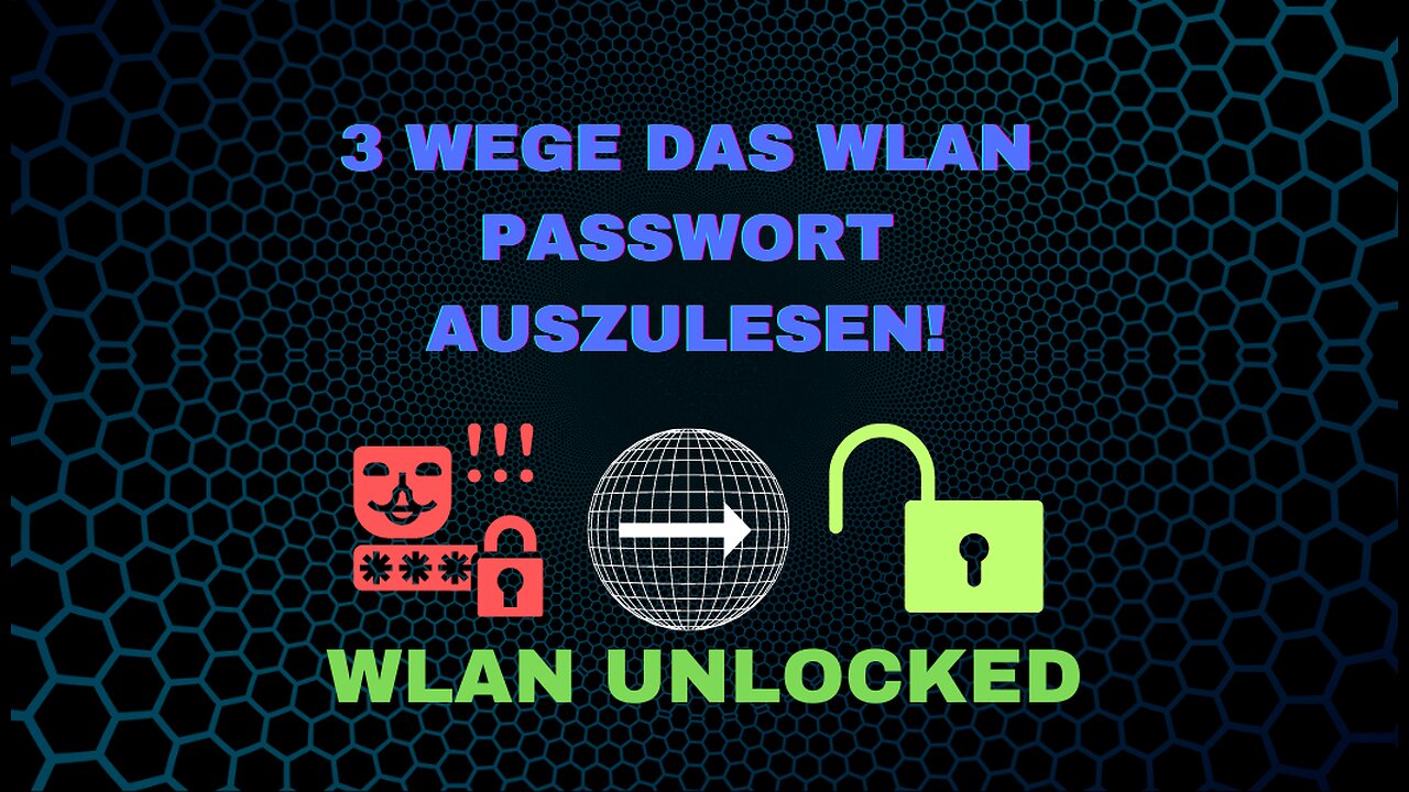 3 Wege das Wlan Passwort auszulesen!