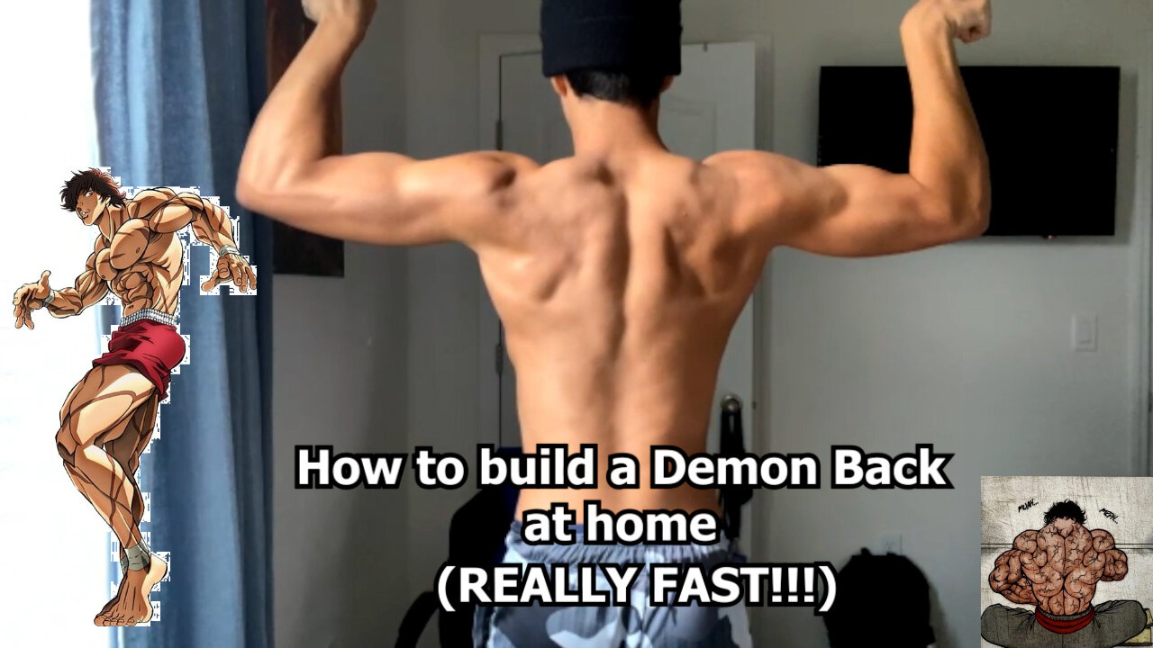 HOW TO BUILD A DEMON BACK AT HOME!!! (REALLY FAST) (BAKI EDITION)