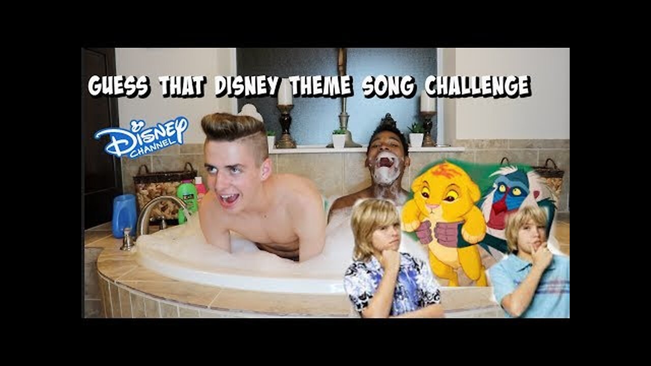 GUESS THAT DISNEY THEME SONG CHALLENGE | Zach Clayton