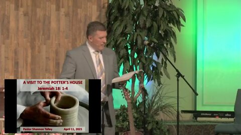 Shannon Talley "A Visit to the Potter's House" 4-11-21