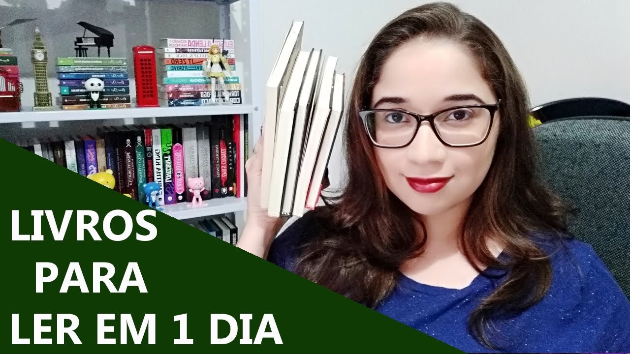 LIVROS PARA LER EM 1 DIA 📚 | Biblioteca da Rô