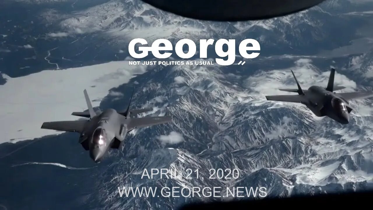 168th Wing Ferries F-35s to Eielson AFB, April 21, 2020