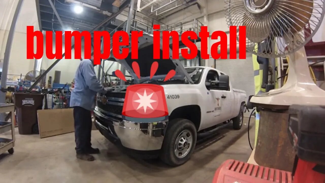 bumper install part 2