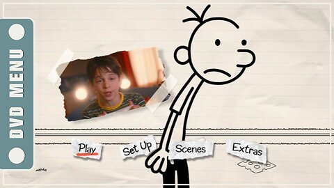Diary of a Wimpy Kid - DVD Menu
