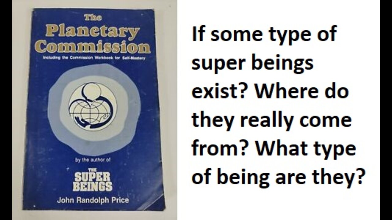 Rick Miracle Book Review 412 pt 1, The Planetary Commission by John Randolph Price