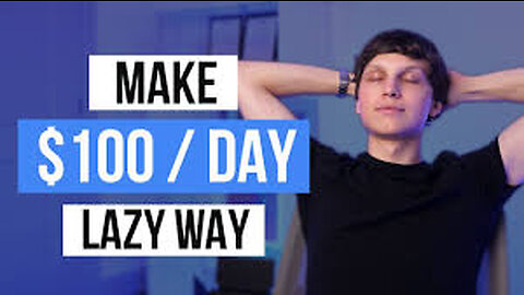 Laziest Way to Make Money Online For Beginners ($100/day+)