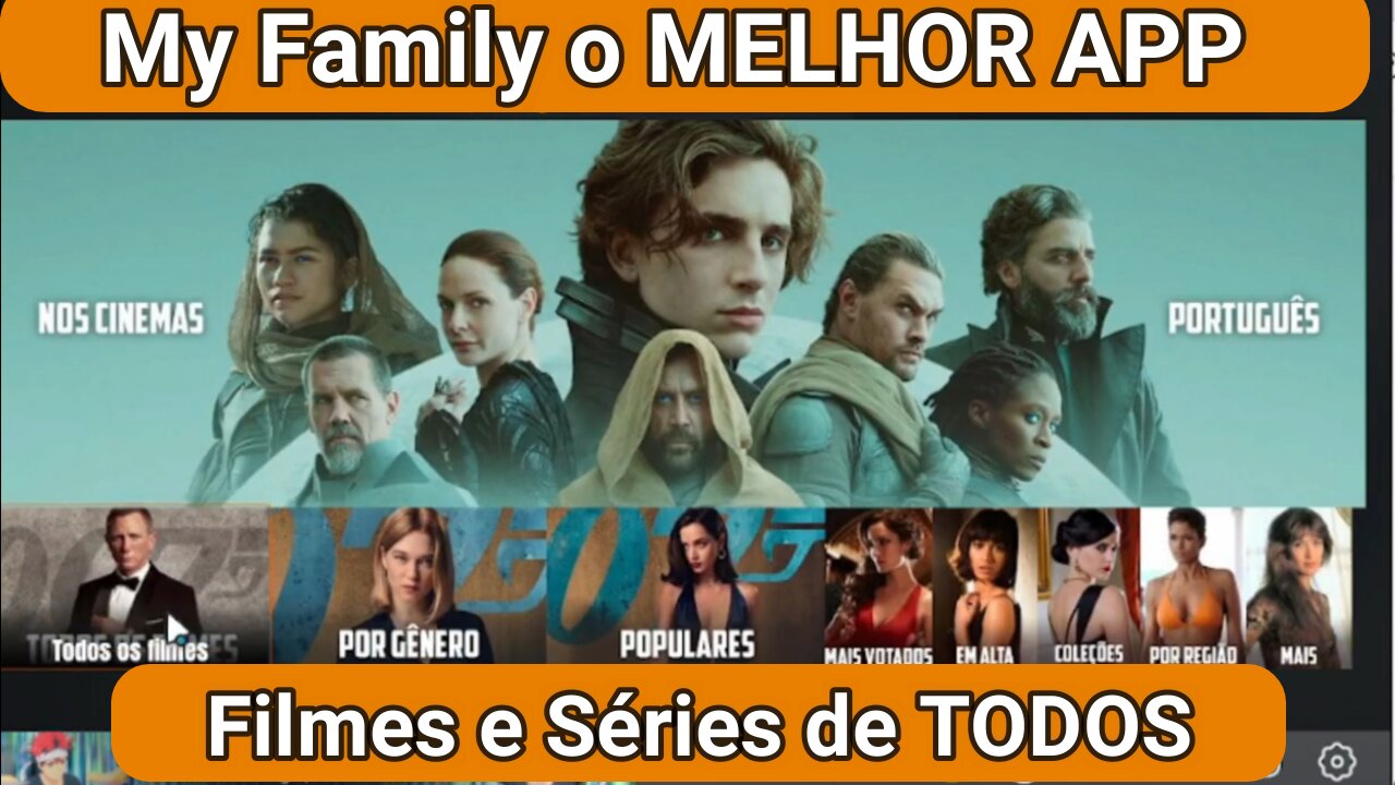 MY FAMILY o MELHOR APP de FILMES e SÉRIES QUE EXISTE para aparelhos android