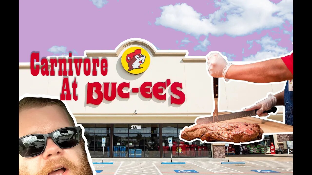 Eating the CARNIVORE DIET at Buc-ee's Pt. 1