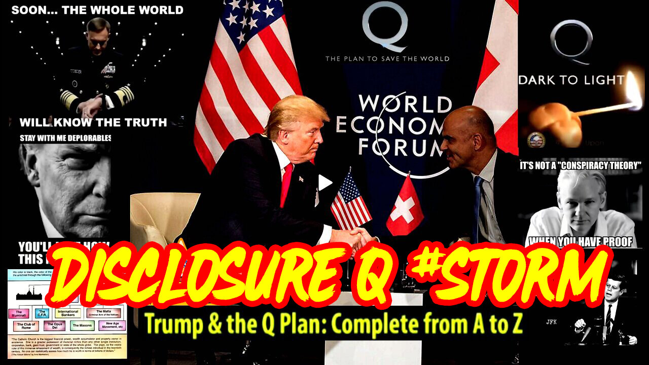 Disclosure Q #Storm Feb 20 | Trump & the Q Plan: Complete from A - Z