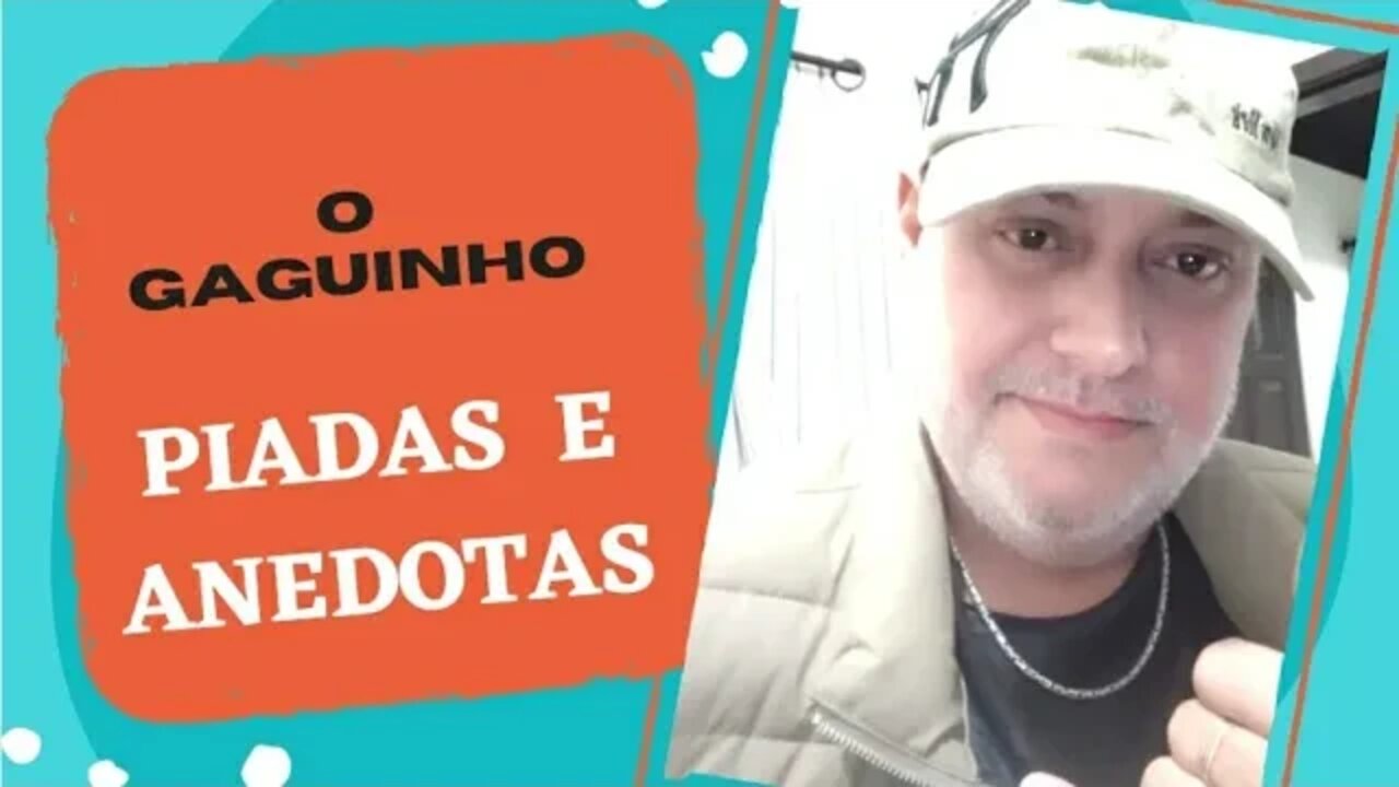 PIADAS E ANEDOTAS - O GAGUINHO - #shorts