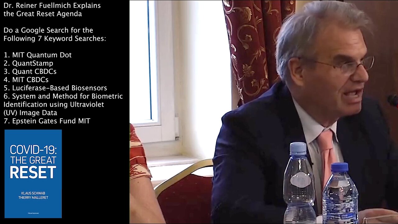 CBDCs | "Cash Is to Be Abolished and Replaced By a Digital Currency. This Will Be Allocated to Or Taken Away from Every Person In the World Who Can Then Be Found Anywhere At Anytime Via Various Tracking Systems." - Dr. Reiner Fuellmich