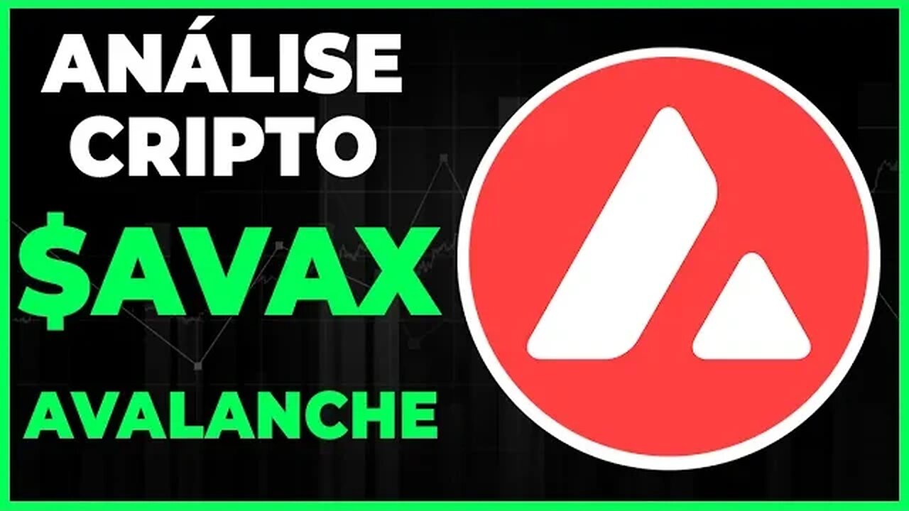 ANÁLISE CRIPTO AVAX AVALANCHE - DIA 22-04-23 - #avax #criptomoedas