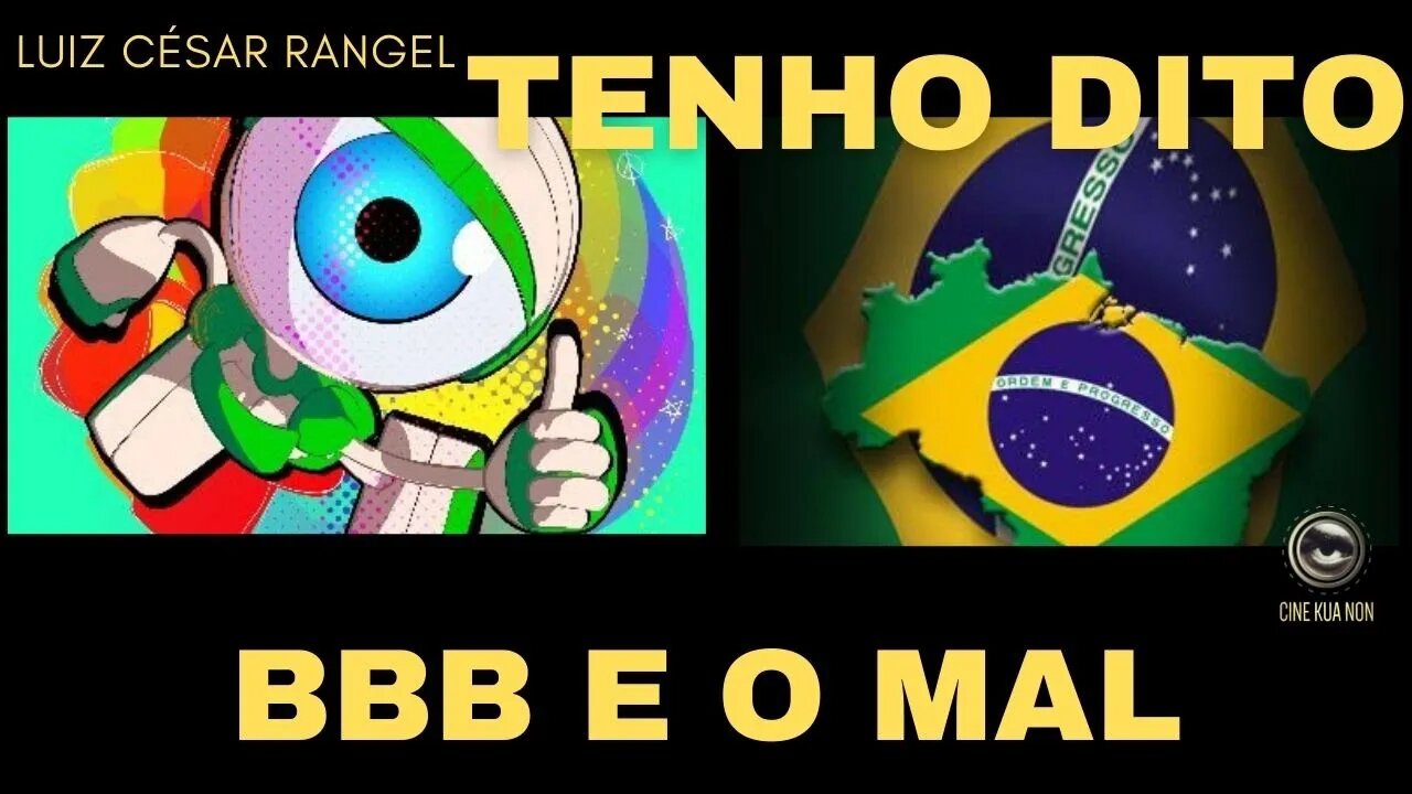 BBB A GRANDE FARSA! CULTURA PRA QUE?