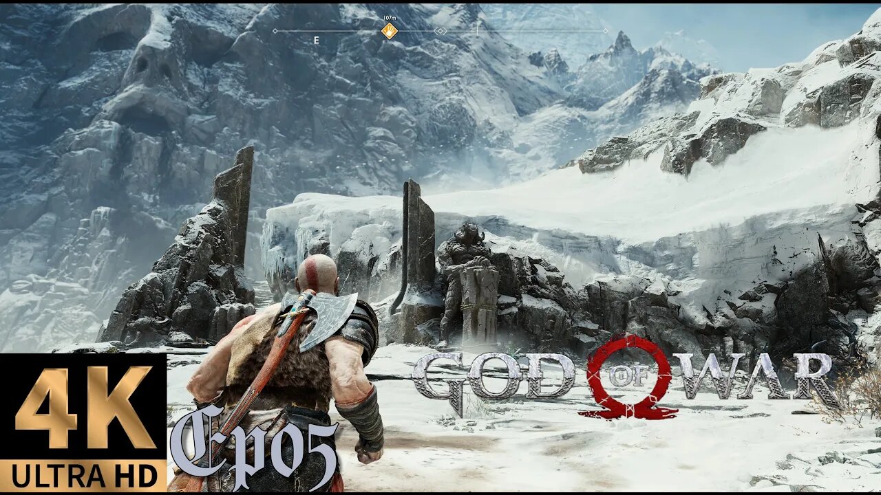 God Of War - Pc Gameplay 4k 60Fps Ultra (Full Game Walkthrough) - Ep05 The Foothills