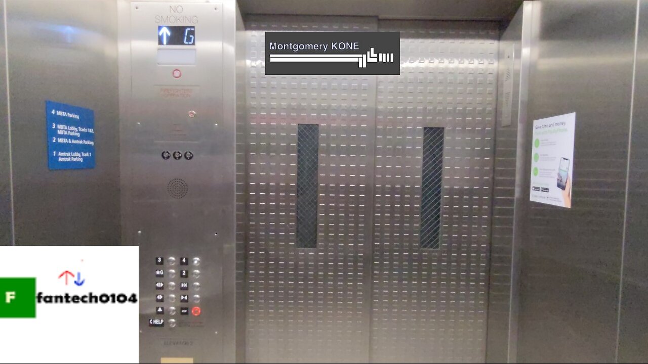 Montgomery Kone Hydraulic Elevators @ Route 128 /University Park Station - Westwood, MA