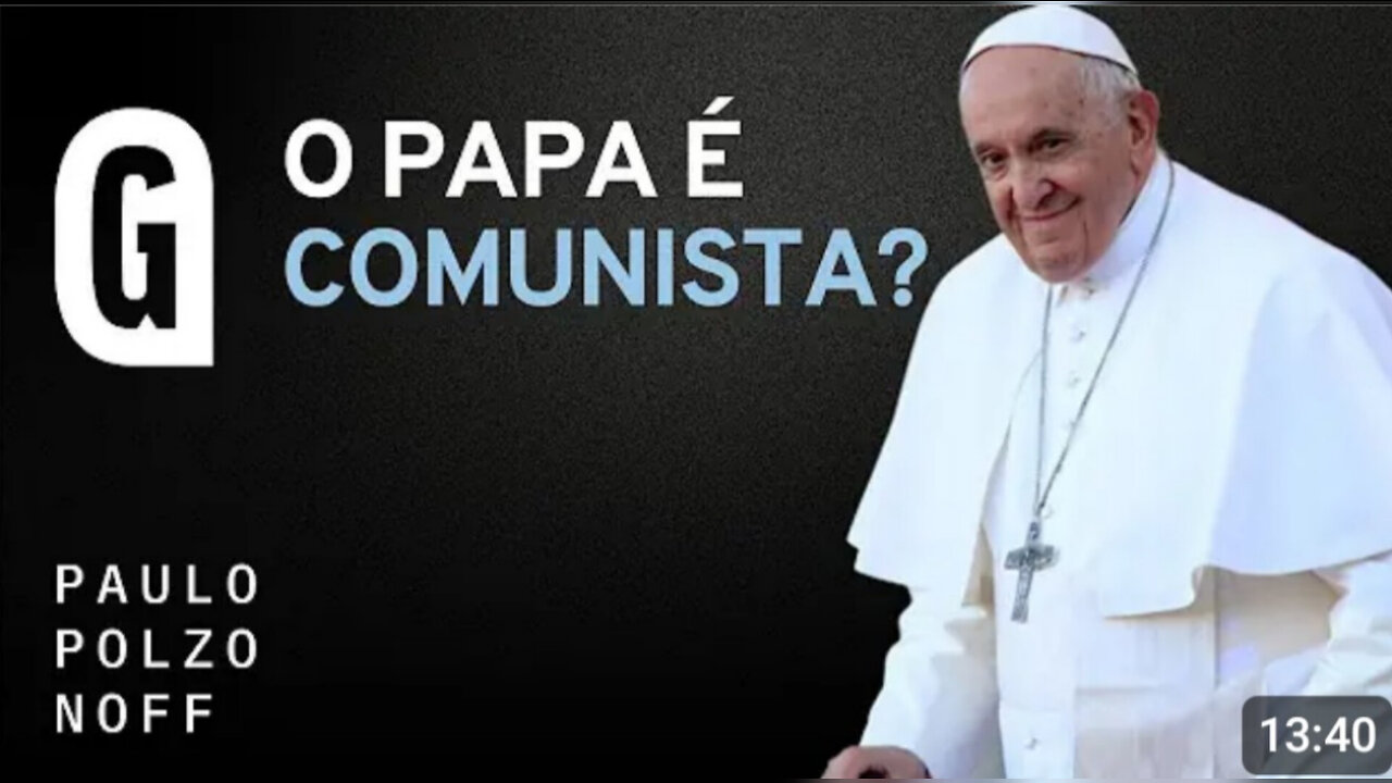 Pope Francisco “innocent” Lula and Dilma and revolts the right - By Paulo Polzonoff - Gazeta do Povo