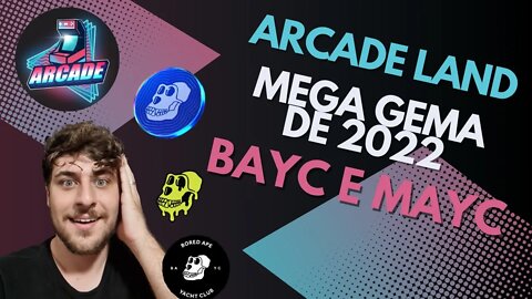 Arcade Land - MEGA GEMA de metaverso integradora de coleções NFTs