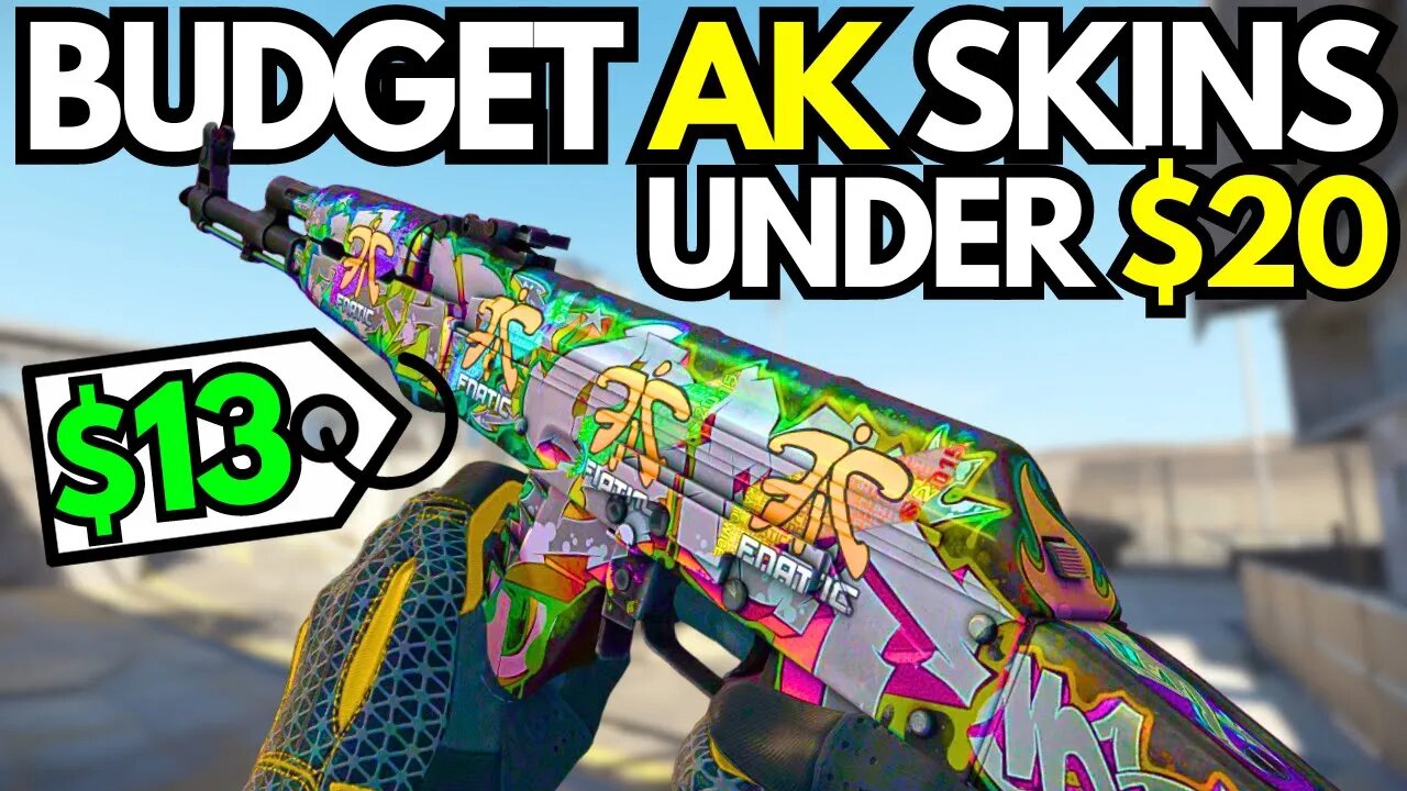 CHEAP AK-47 Skins EVERYONE SHOULD BUY in CS2 (Budget AK Skins Under $20)