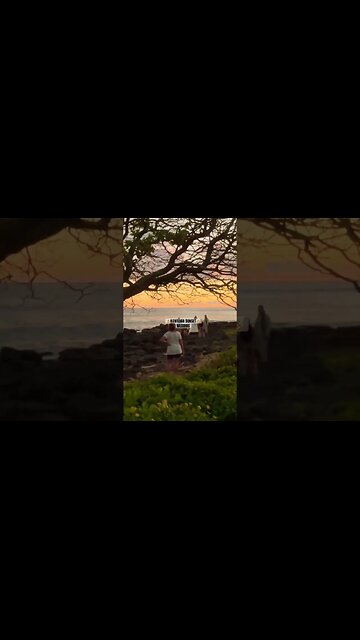 ☀️HAWAIIAN SUNSET WEDDING🥂 #alohafromhawaii