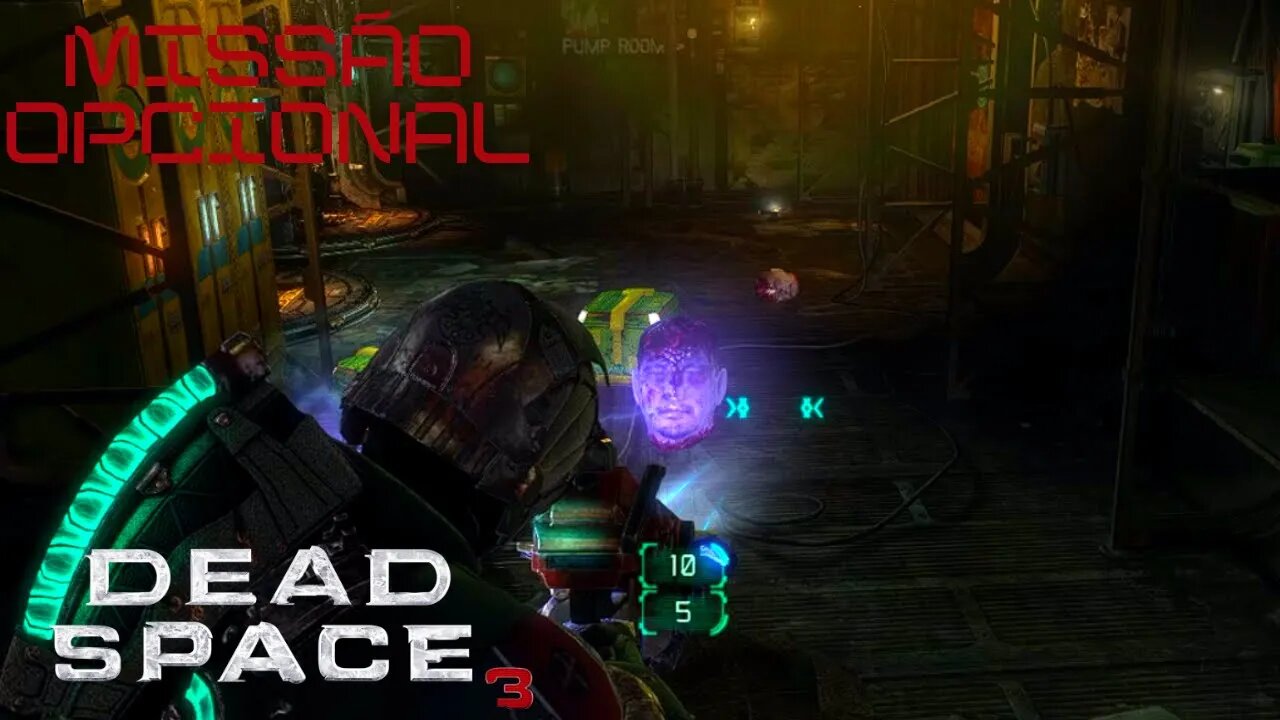 CABEÇAS !!! - Dead Space 3 : Missão opcional - Gameplay PT-BR.